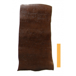 Collet de Vachette Tannage Végétal Marron Chocolat Finition Liège